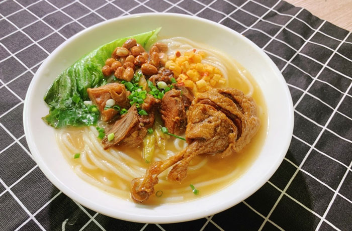 新密鸭肉粉培训